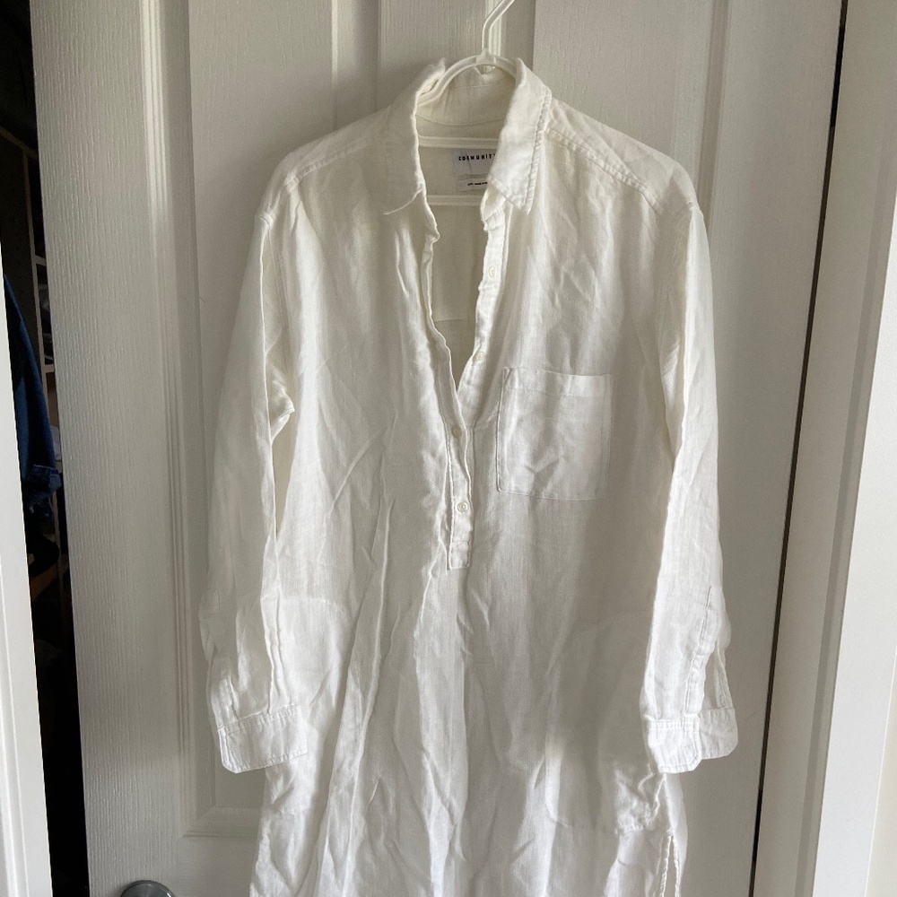 Community Tunic white dress